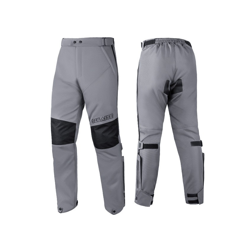 Quick-off Cycling  Winter Warm Racing Pants (M, Grey)