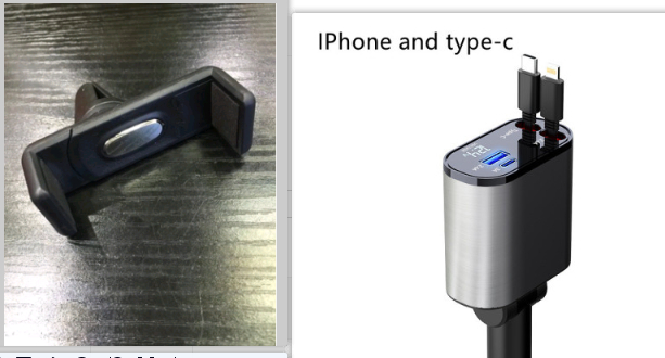 100W Metal Car Charger (100 [w], Black (2))