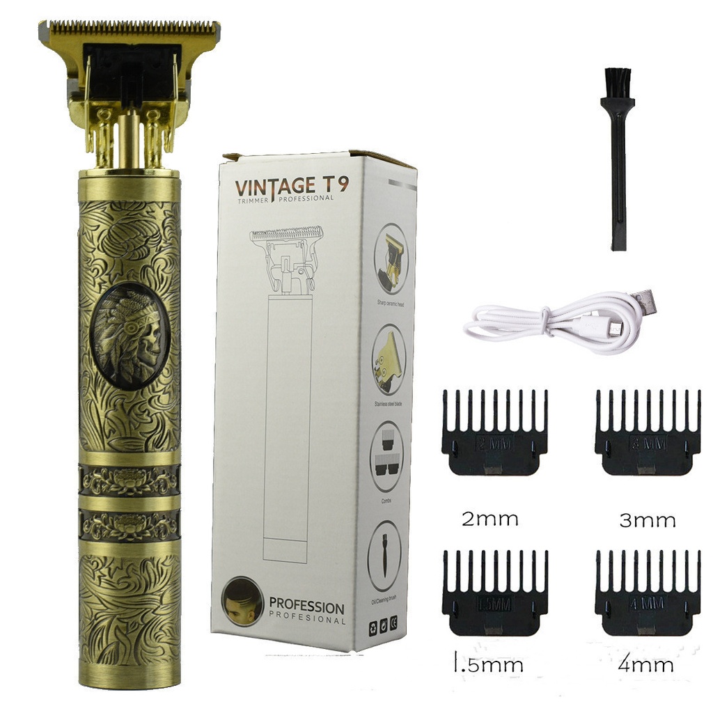 Hair Trimmer Barber Hair Clipper Cordless Hair Cutting Machine Beard Trimmer Shaving Machine Wireless Electric Razor Men Shaver (Pirate)