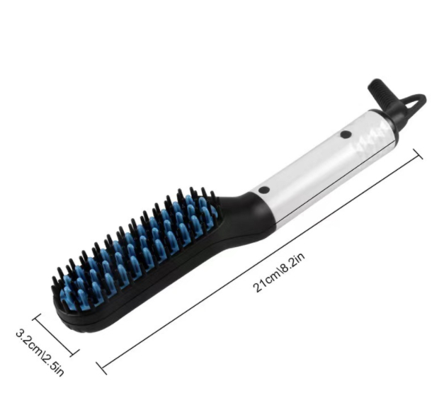 Hair Styling Comb Hair Straightener Comb Hair Straightener (Blue, UK - Standard)