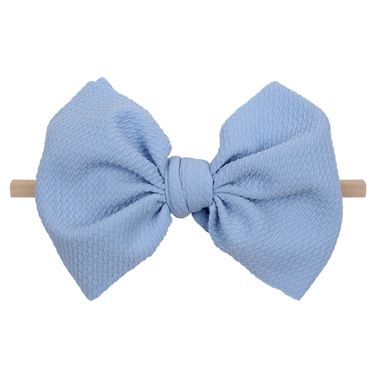 Children's bow hair accessories (Blue)