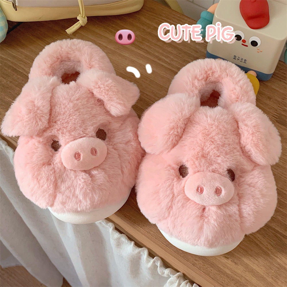 Fashionable And Comfortable Soft Bottom Autumn And Winter Girl's Heart Pig Soft Bottom Confinement Shoes (40 - 41)