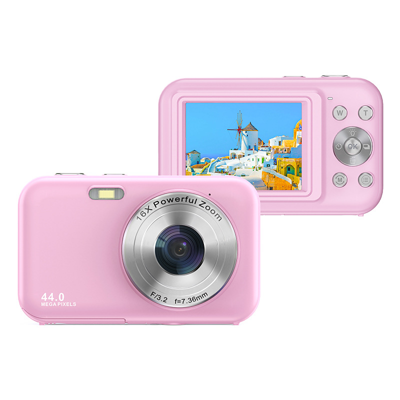Home HD Digital Children Camera Shooting Mini Camera (Pink)