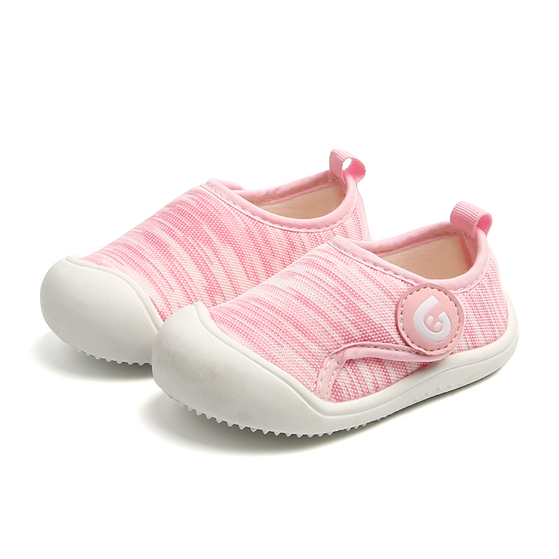 Spring and autumn baby toddler shoes (25, Pink)