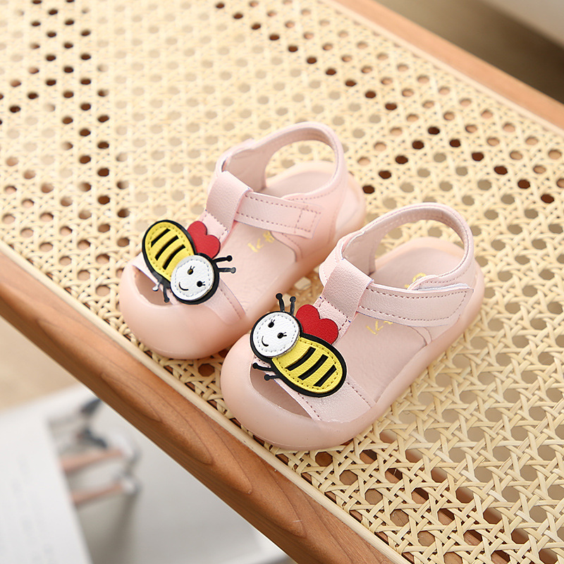 Baby shoes soft sole toddler shoes (Pink)