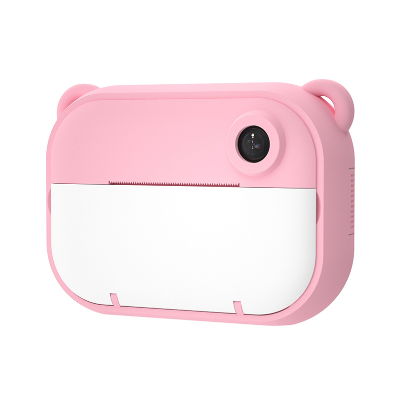 C3 Polaroid Children's Printing Camera Thermal Digital Camera Mini Camera WIFI Transmission (Pink)