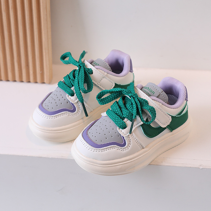 Soft Shoes Boy Leisure Board Shoes (26, Green)
