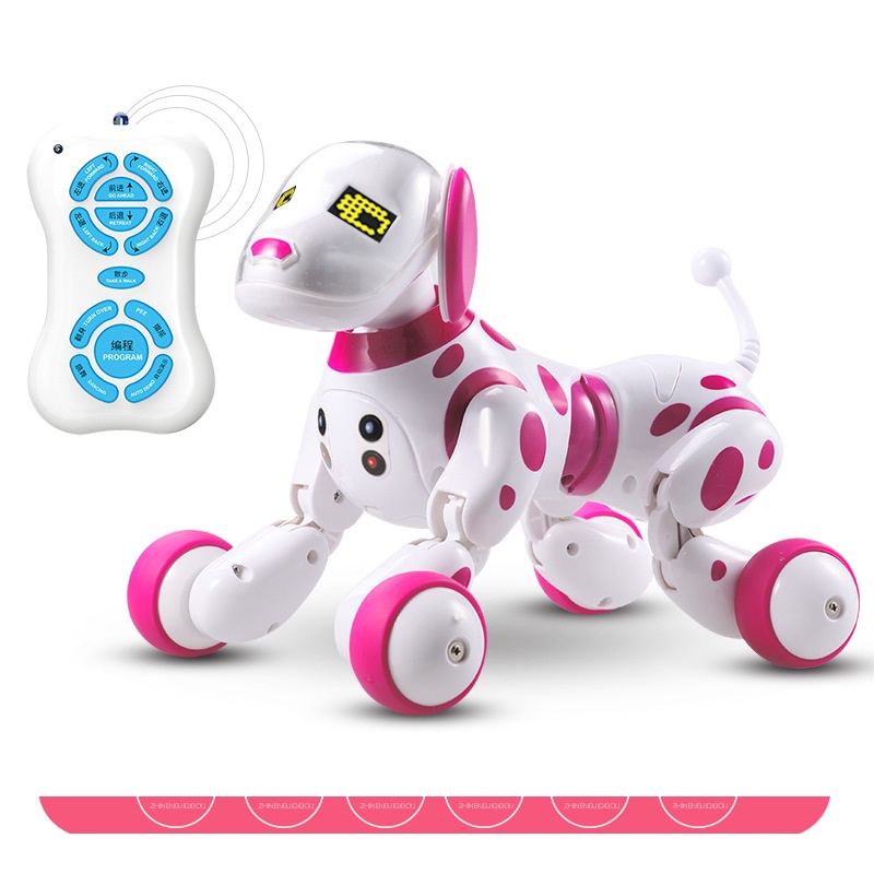 Electronic dog toy (Pink)