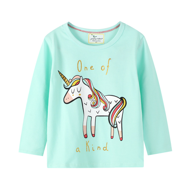 Girls' t-Shirt New Girls Long-Sleeved T-Shirt (2 [years])