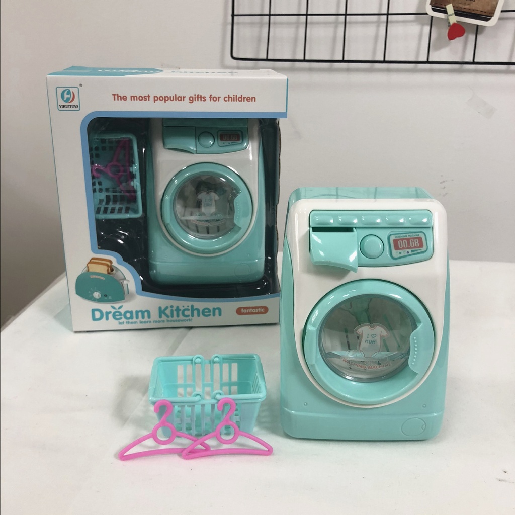 Children's Mini Kitchen Play House Washing Machine Toys